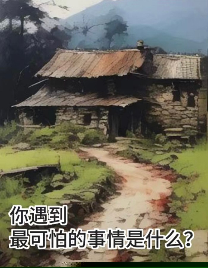 你遇到最可怕的事情是什么？