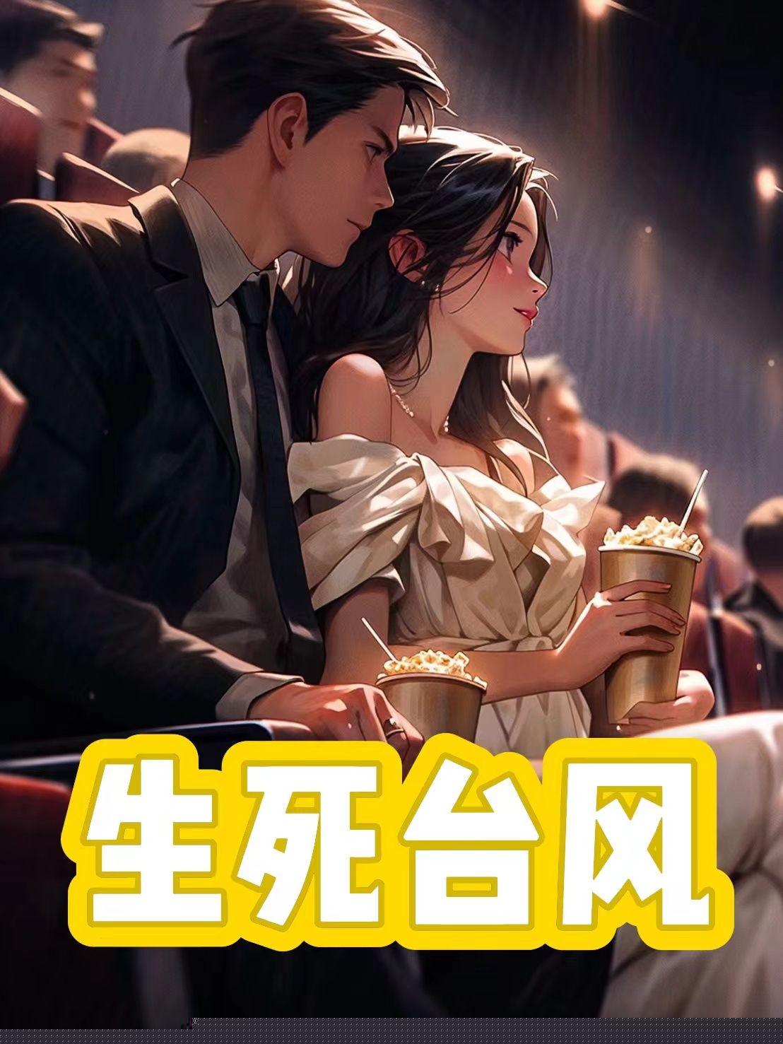 台风来袭，黄毛小情侣要砸窗救狗
