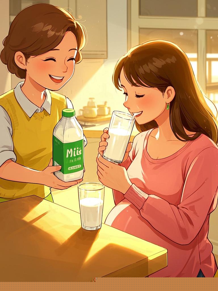 我妈爱买鲜牛奶给嫂子补营养