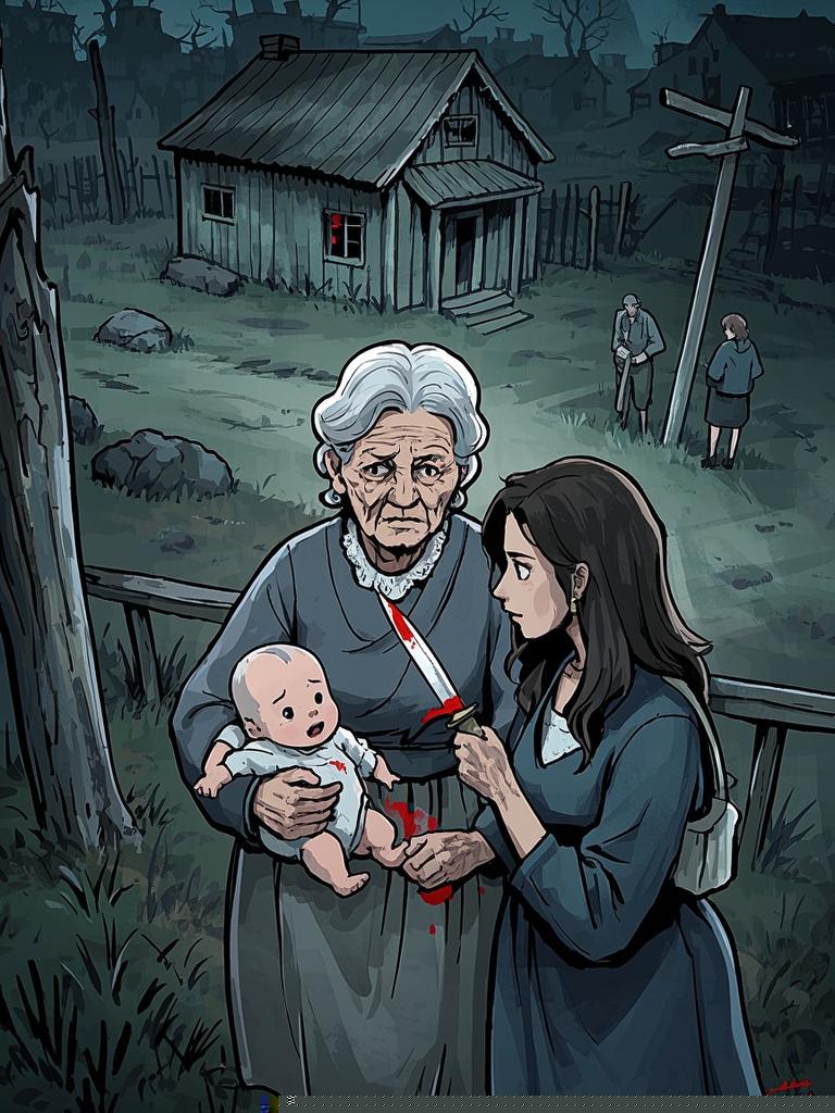 疯奶奶，拐妈妈