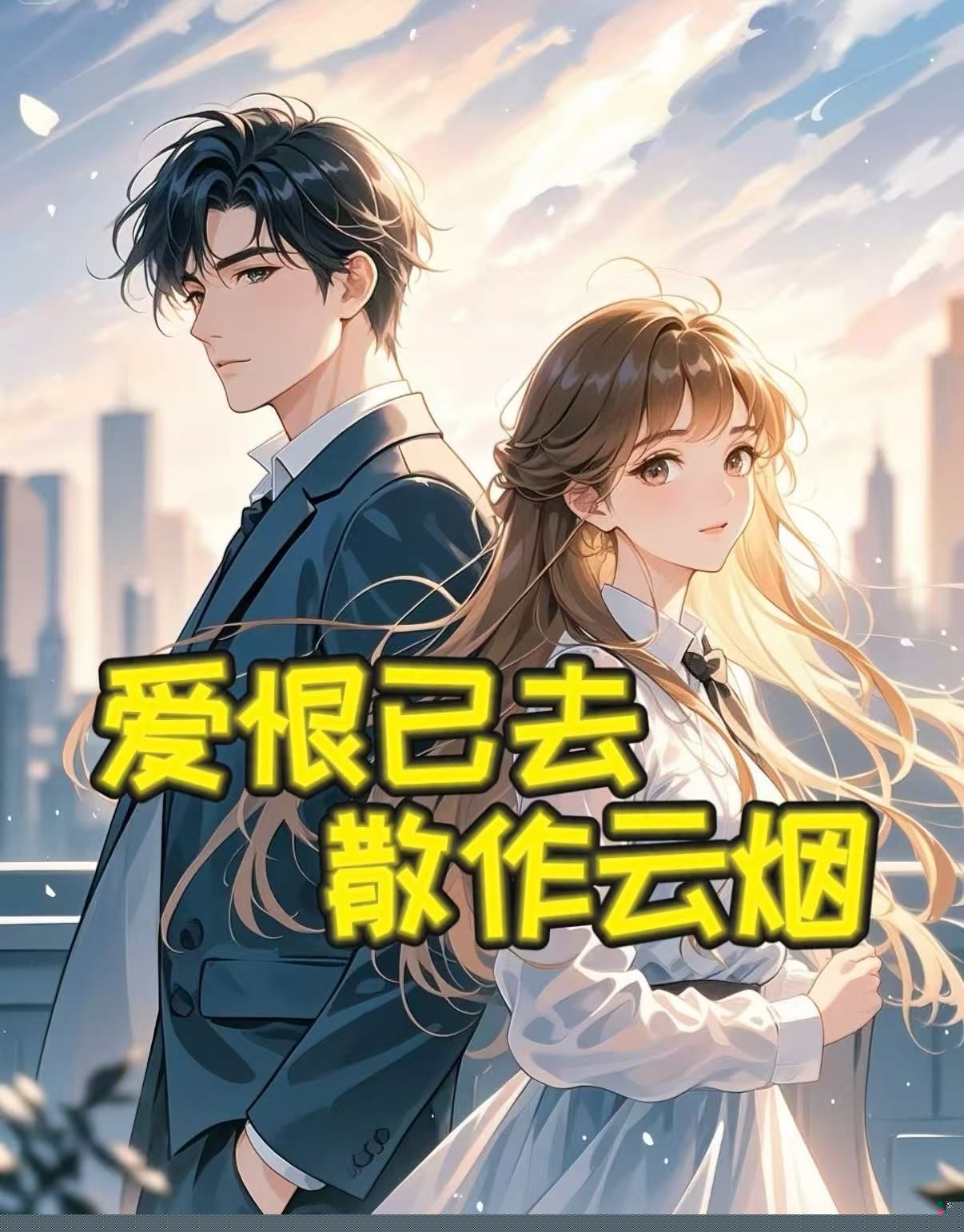 爱恨已去，散作云烟