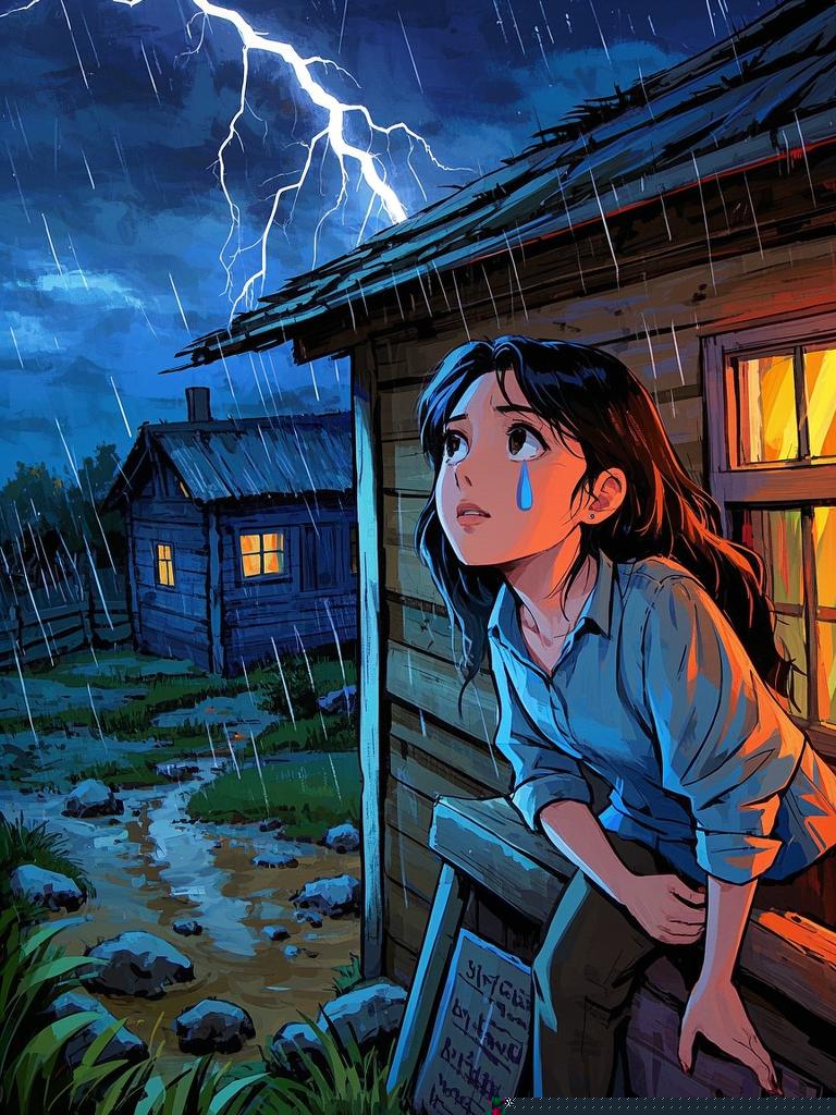 老公发誓后被雷劈死了