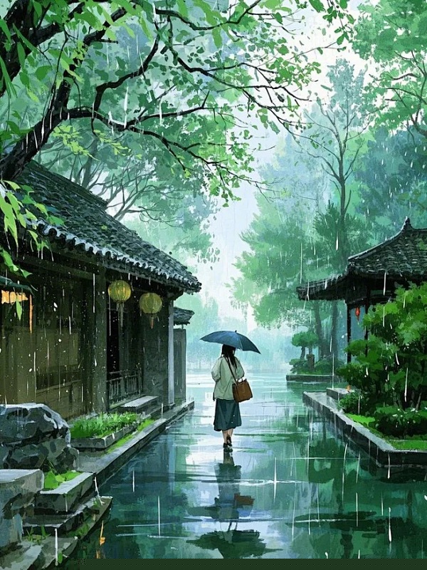 烟雨袅袅，故人难新