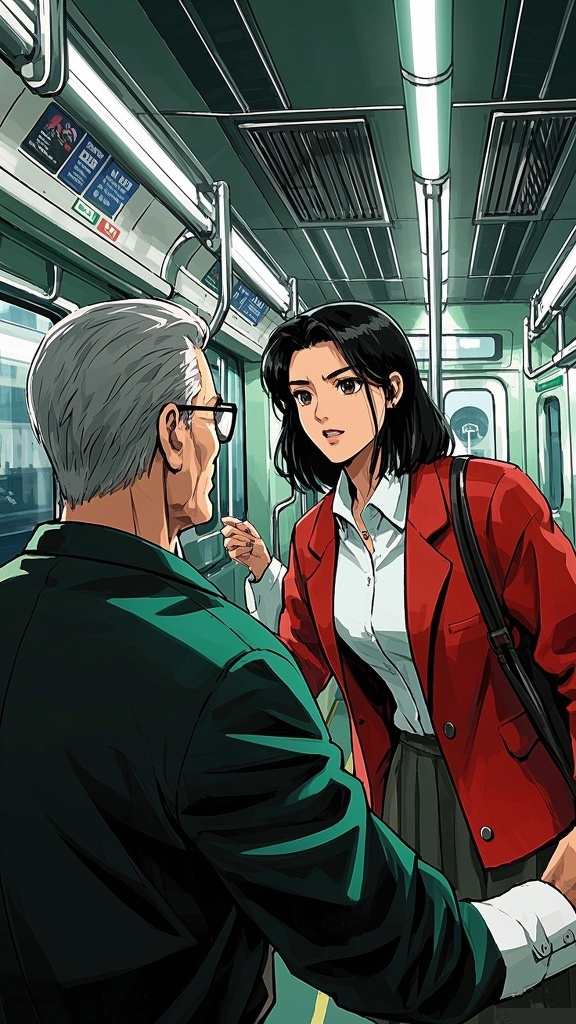 我在地铁发疯创飞人渣