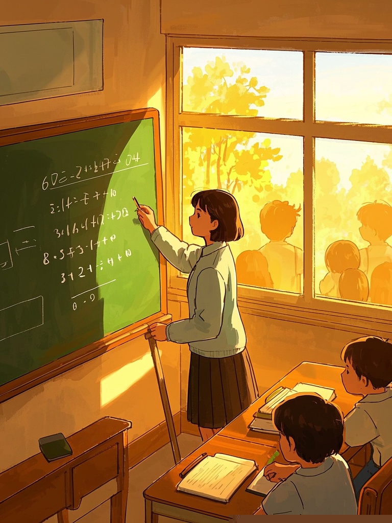 继父成了我的数学老师