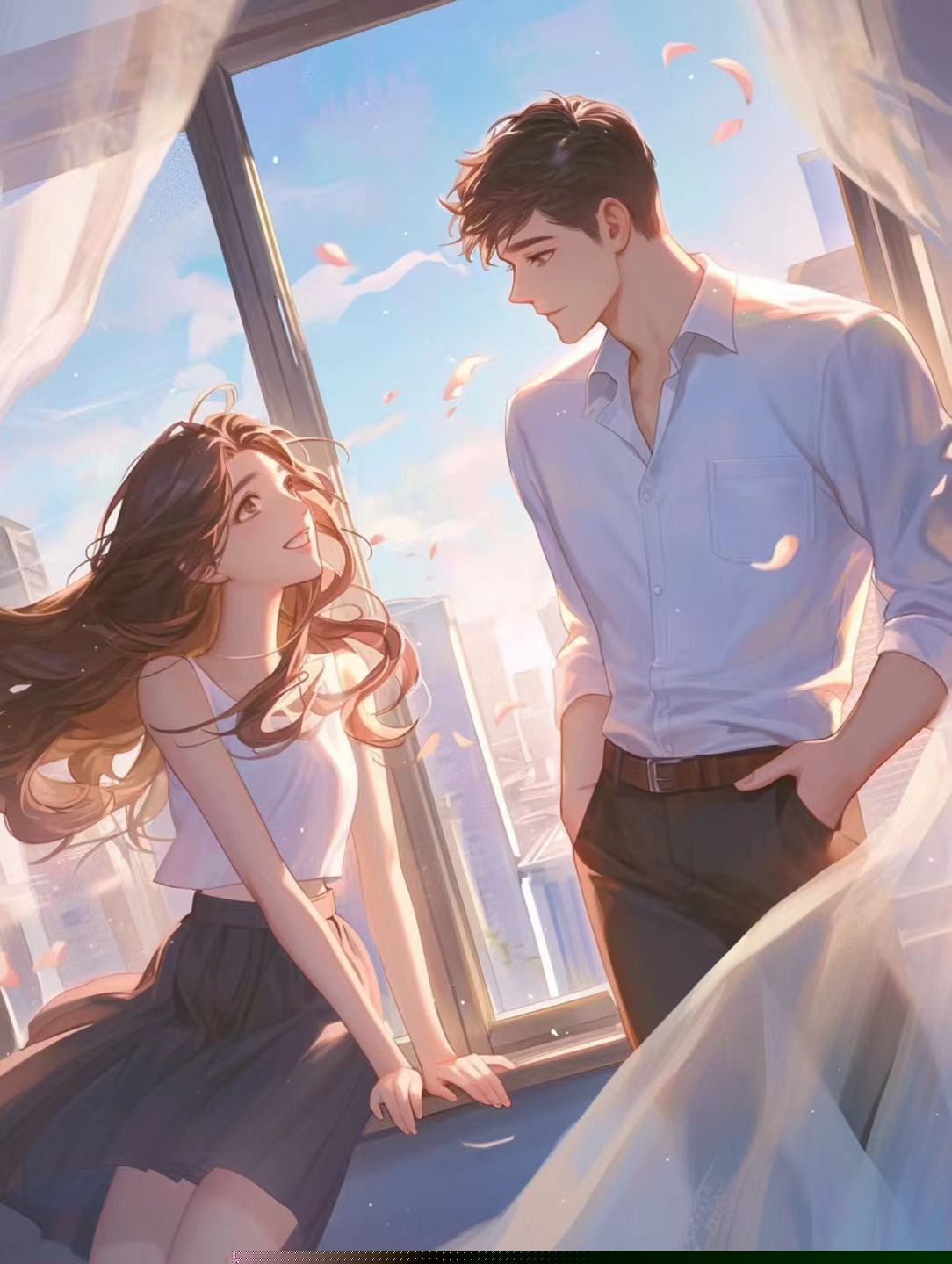 女学霸被迫和我在一起后，我家破产了