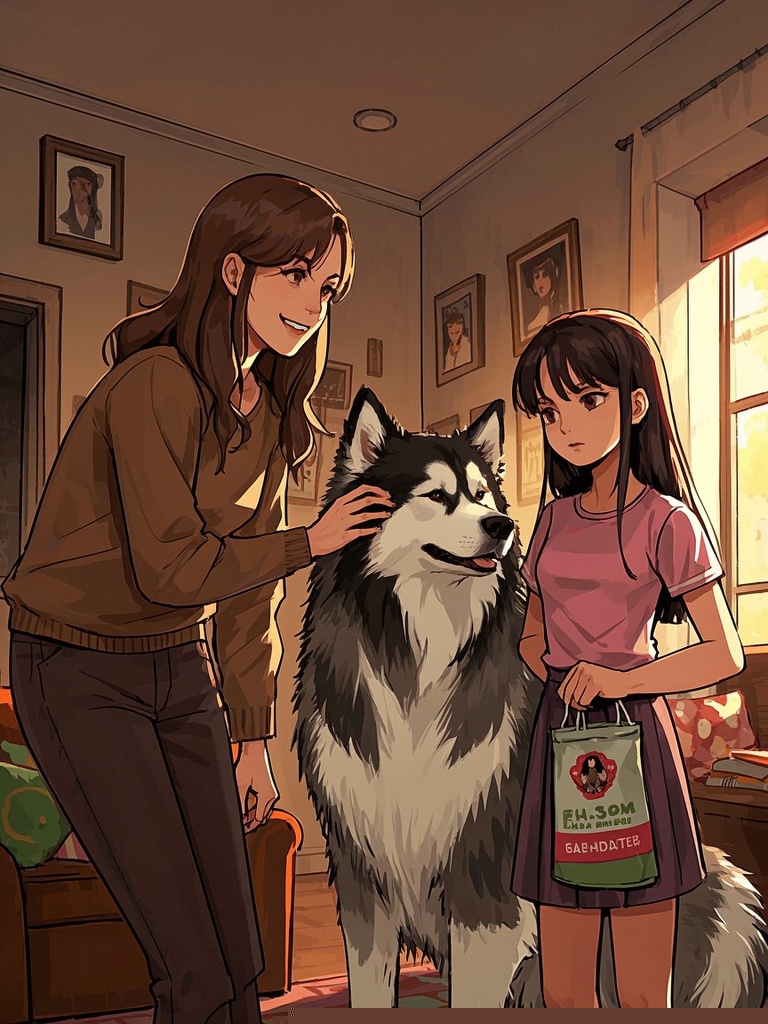 爱狗妈妈不把我当女儿