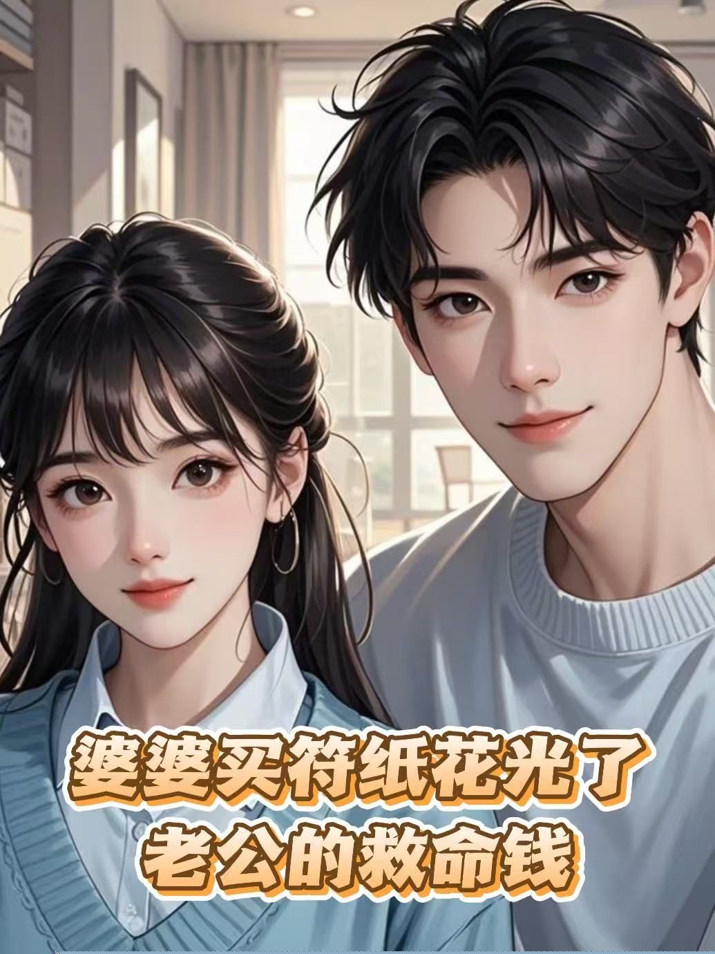 婆婆买符纸花光了老公的救命钱