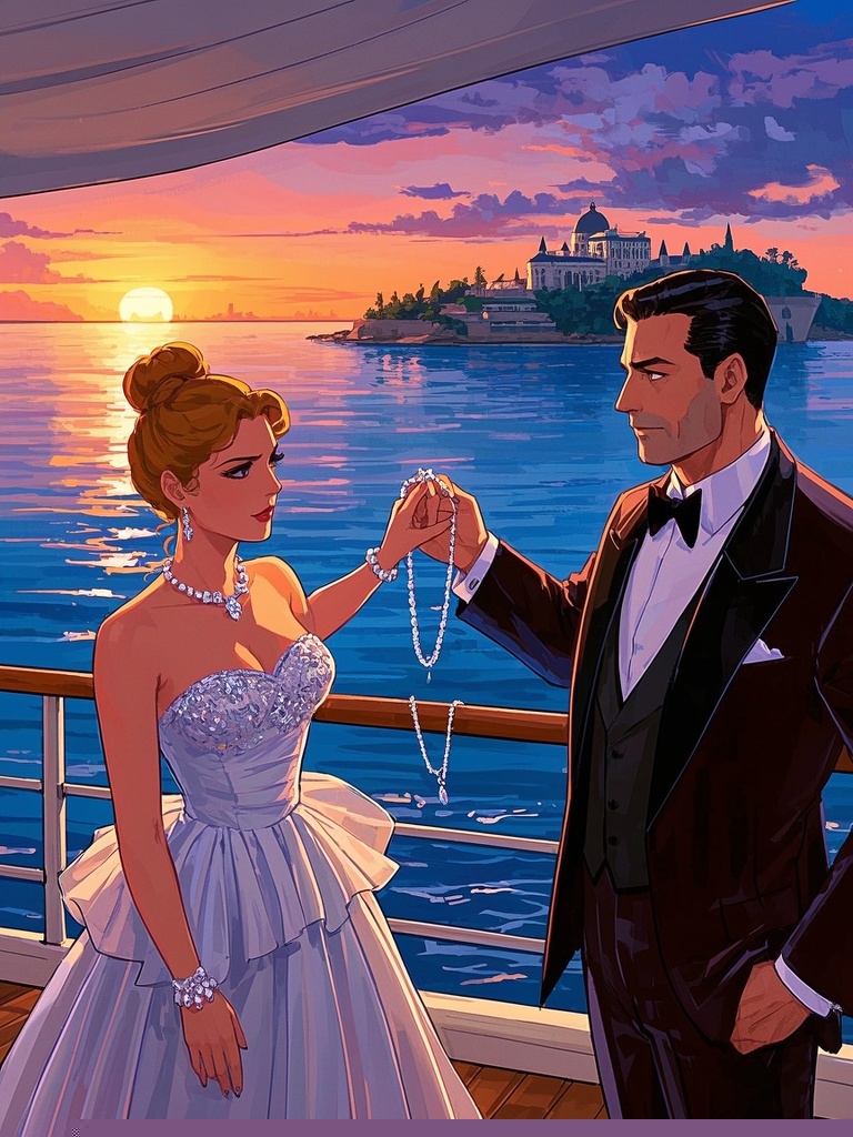 她要游艇，可我有海岛